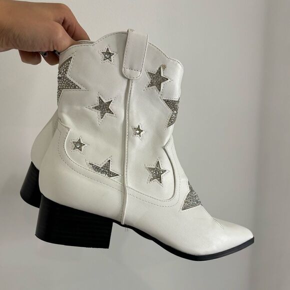 Betsey Johnson Edison Star Western Boot - Picture 3 of 9